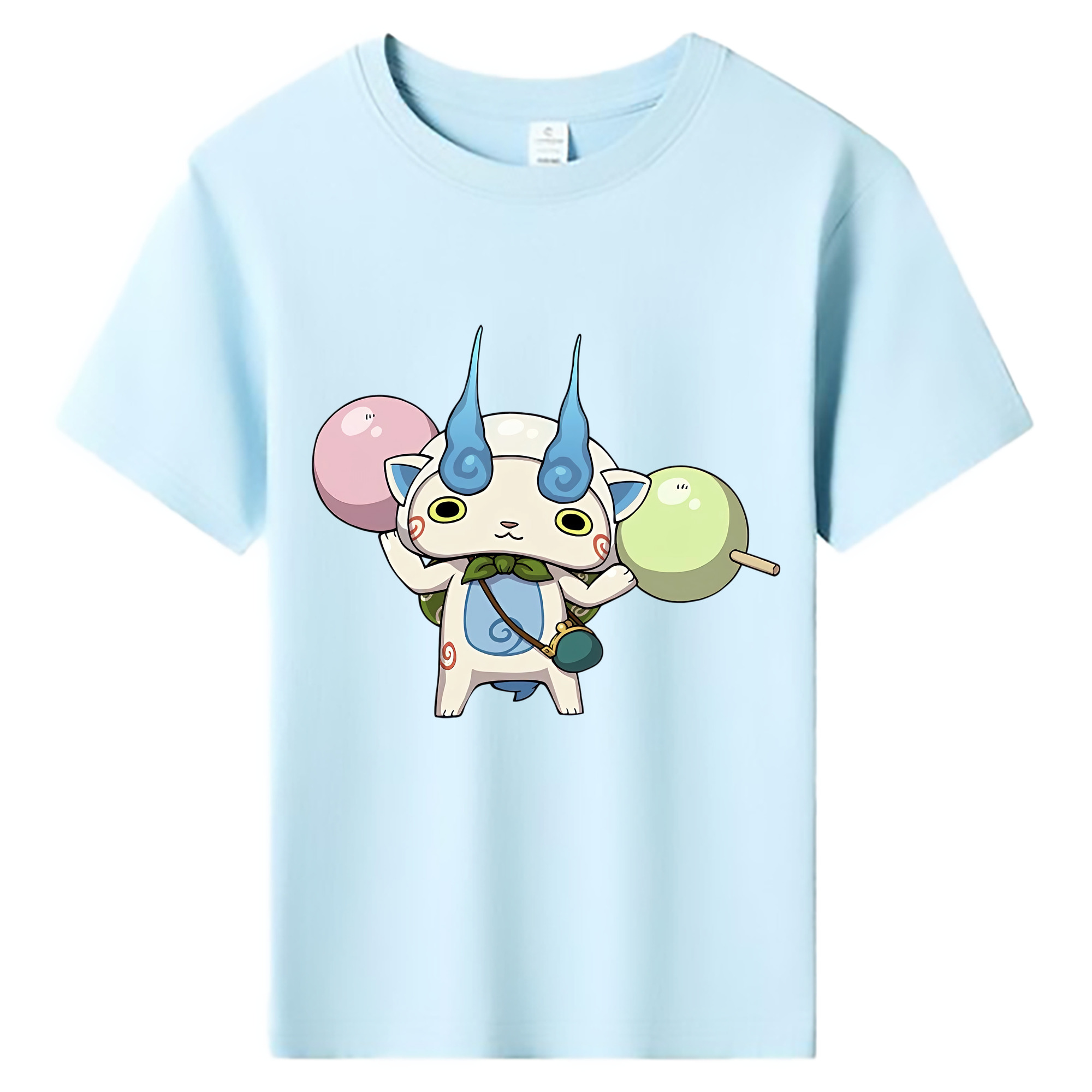 （画像用） 妖怪ウォッチ Yo-kai Watch 綿100％キッズTシャツ（フロントプリント）